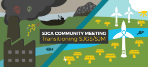 Banner for SJGS Meeting